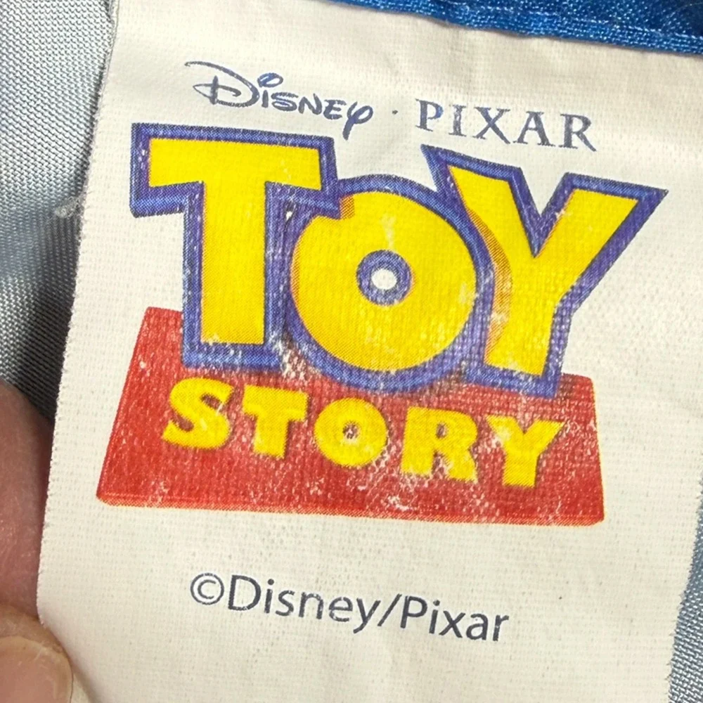 Disney Pixar Toy Story Twin Sheet Set Blue Woody Buzz Lightyear Rex Fitted Flat